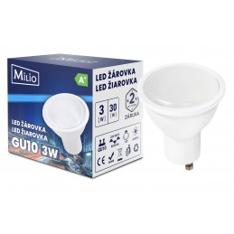 LED žárovka - GU10 - 3W -...