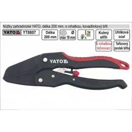 Nůžky zahradnické YATO...